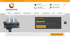Desktop Screenshot of corrugatorsl.com
